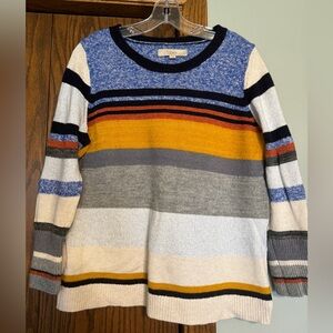 LOFT stepped sunset pattern sweater ❤️